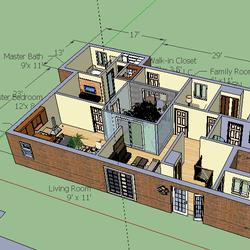Membuat Desain Rumah 3d Menggunakan Sketchup