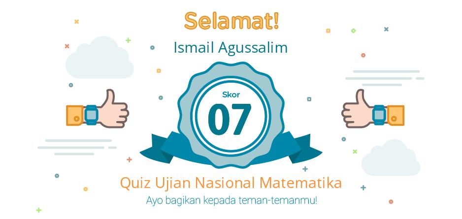 Ujian Nasional Matematika Smp
