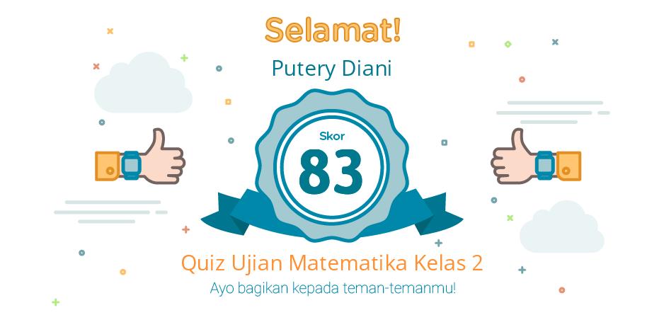 Ujian Matematika Kelas 2 SD