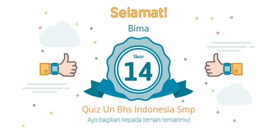 Un Bhs Indonesia Smp