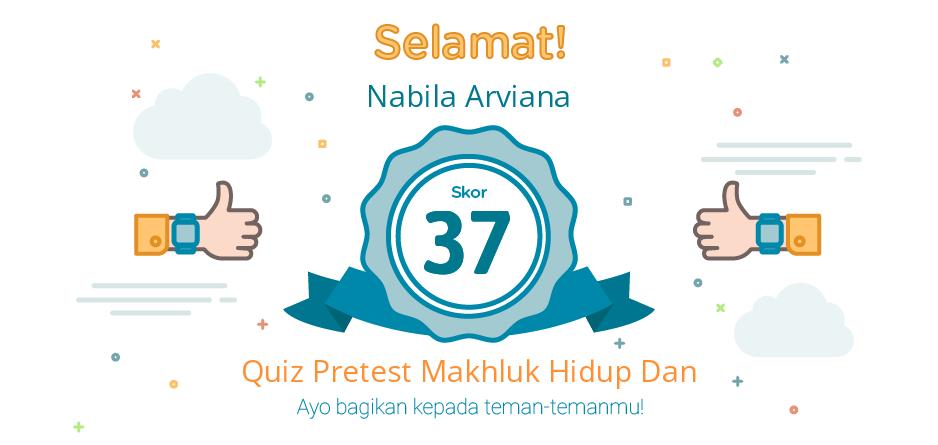 pretest makhluk hidup dan lingkungannya