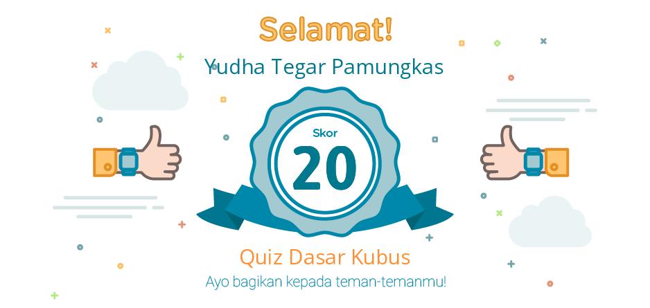 Quiz Dasar Kubus