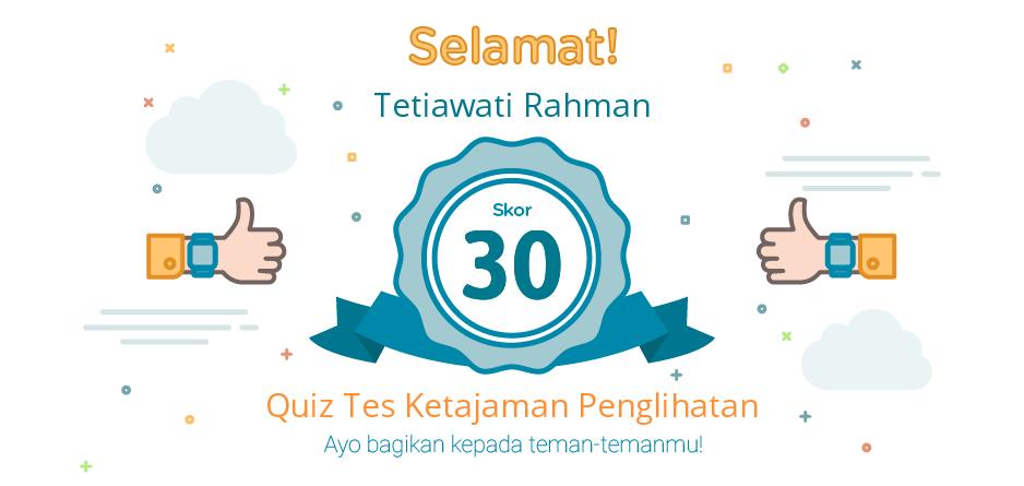Tes Ketajaman Penglihatan