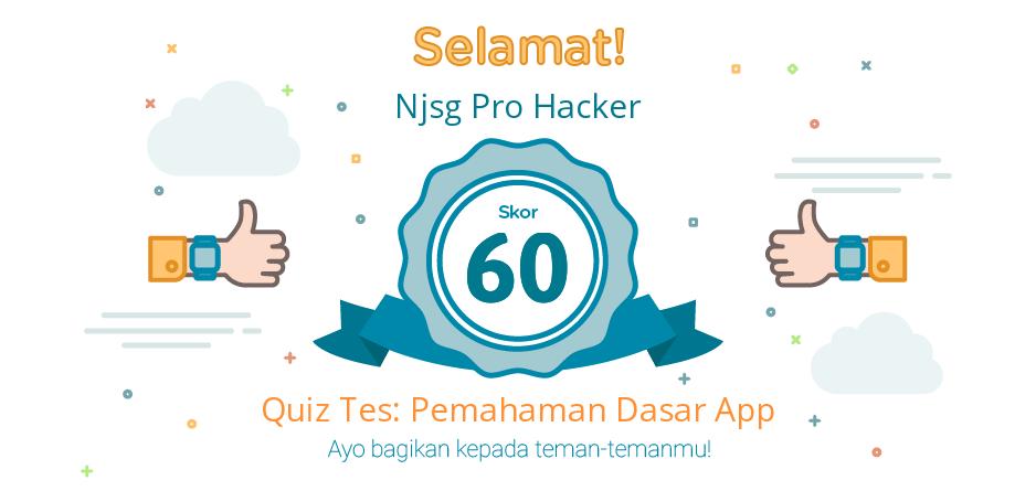 tes: pemahaman dasar app inventor 2