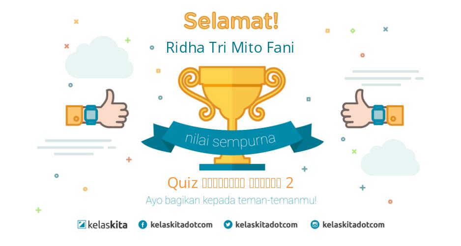 quiz Bahasa Arab level 1