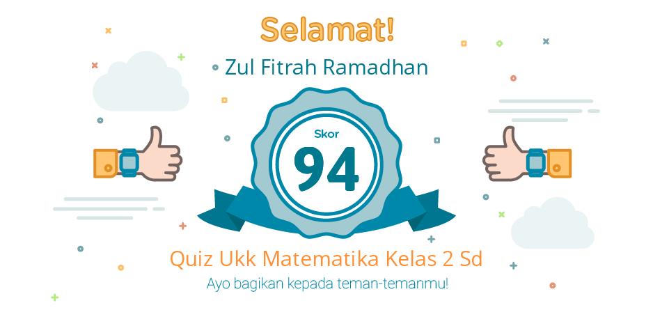 UKK MATEMATIKA KELAS 2 SD