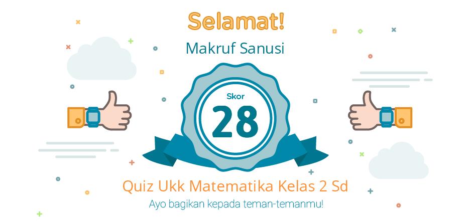 UKK MATEMATIKA KELAS 2 SD