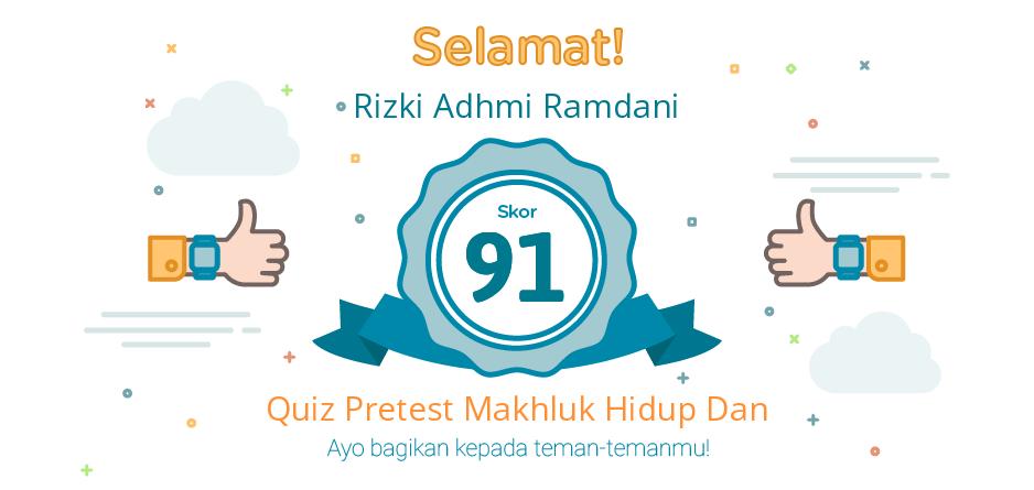 pretest makhluk hidup dan lingkungannya