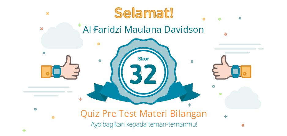 pre test materi bilangan