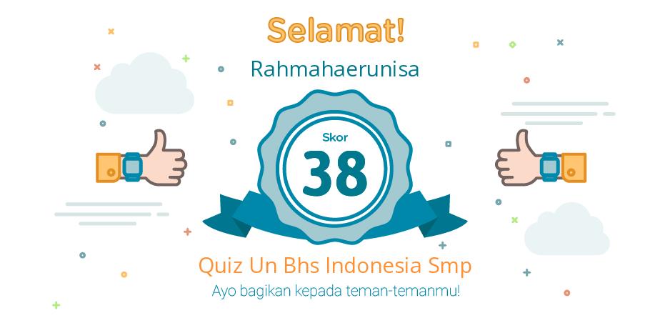 Un Bhs Indonesia Smp