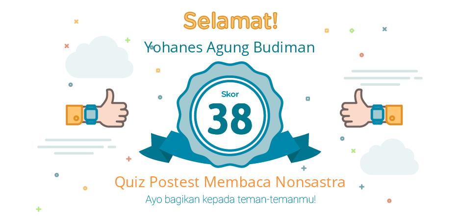 postest membaca nonsastra