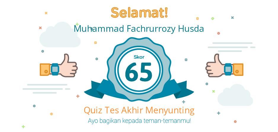tes akhir menyunting ejaan dan tanda baca