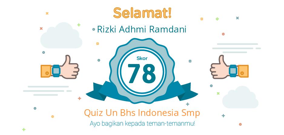 Un Bhs Indonesia Smp
